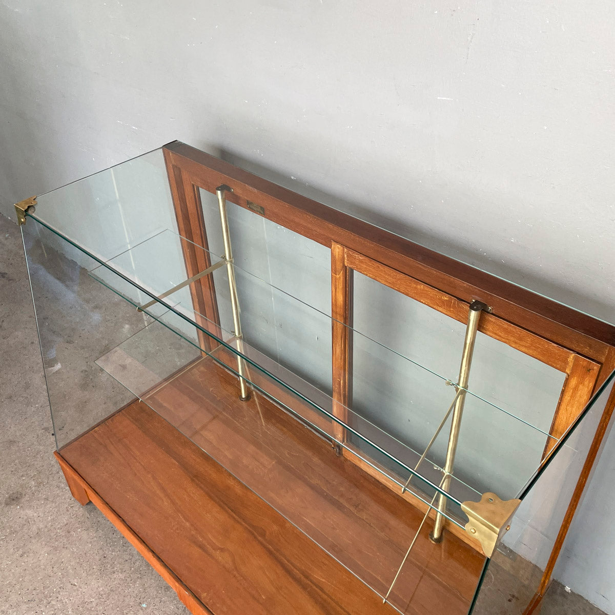 Refurbished Vintage Shop Display Case