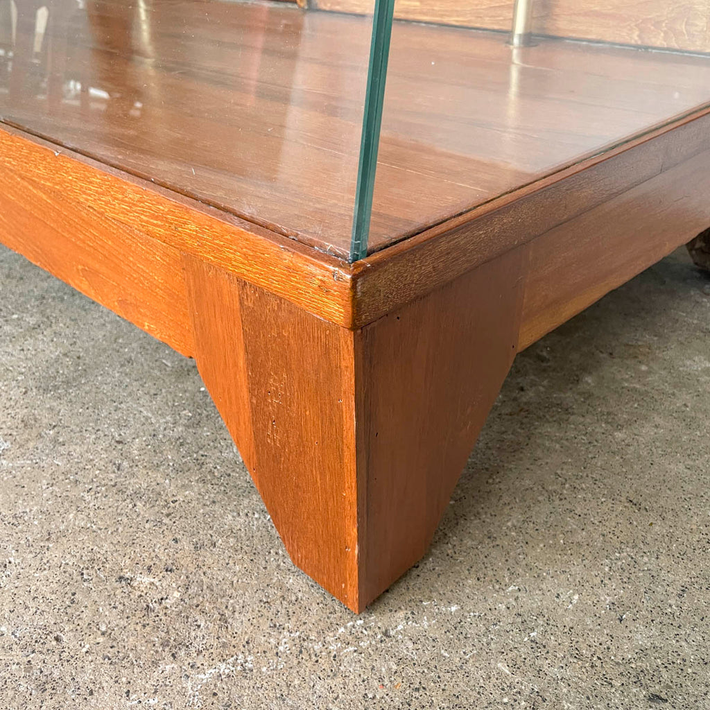 Refurbished Vintage Shop Display Case