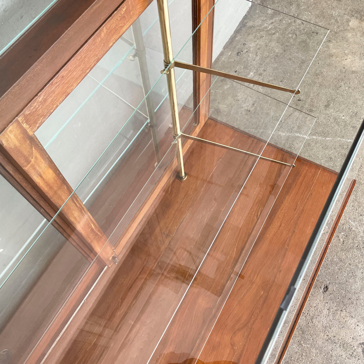 Refurbished Vintage Shop Display Case