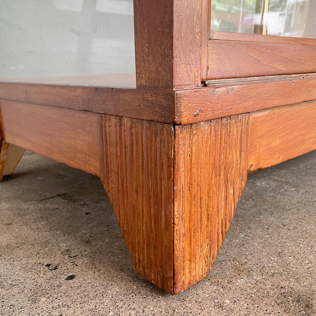 Refurbished Vintage Shop Display Case