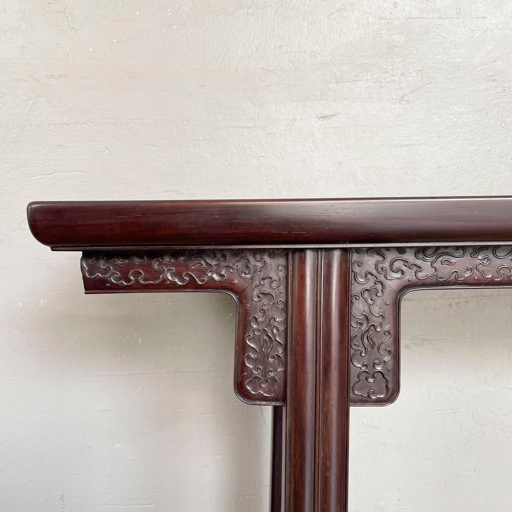 Chinese Calligraphy Console Table