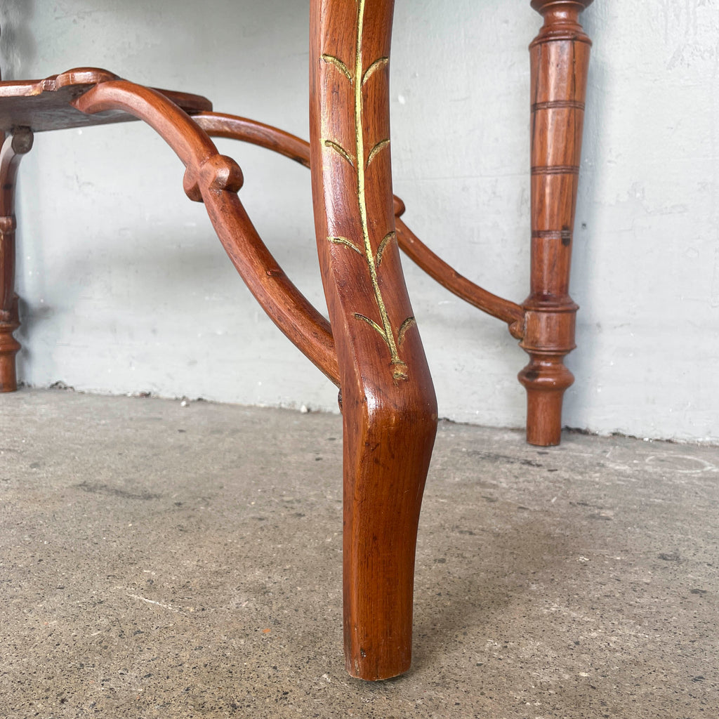 Peranakan-Style Marble Top Console