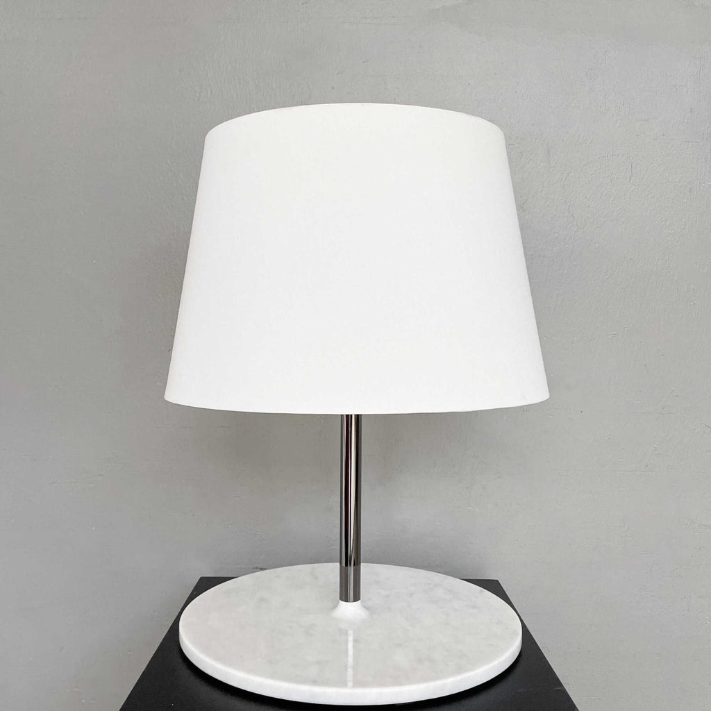 Natuzzi Marble Base Table Lamp