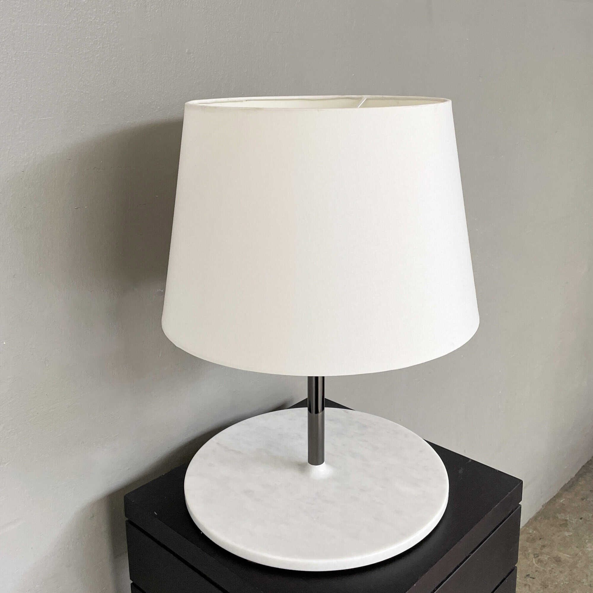 Natuzzi Marble Base Table Lamp