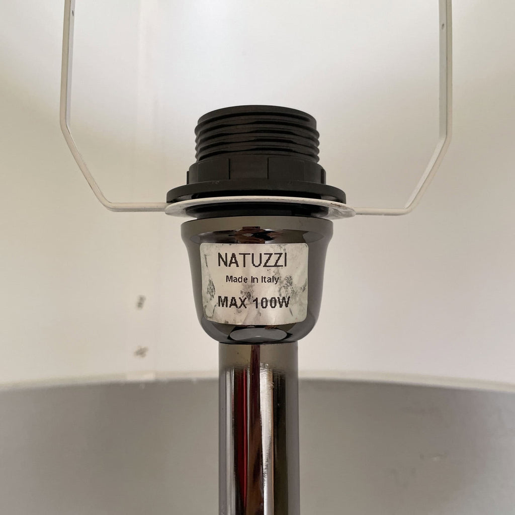 Natuzzi Marble Base Table Lamp