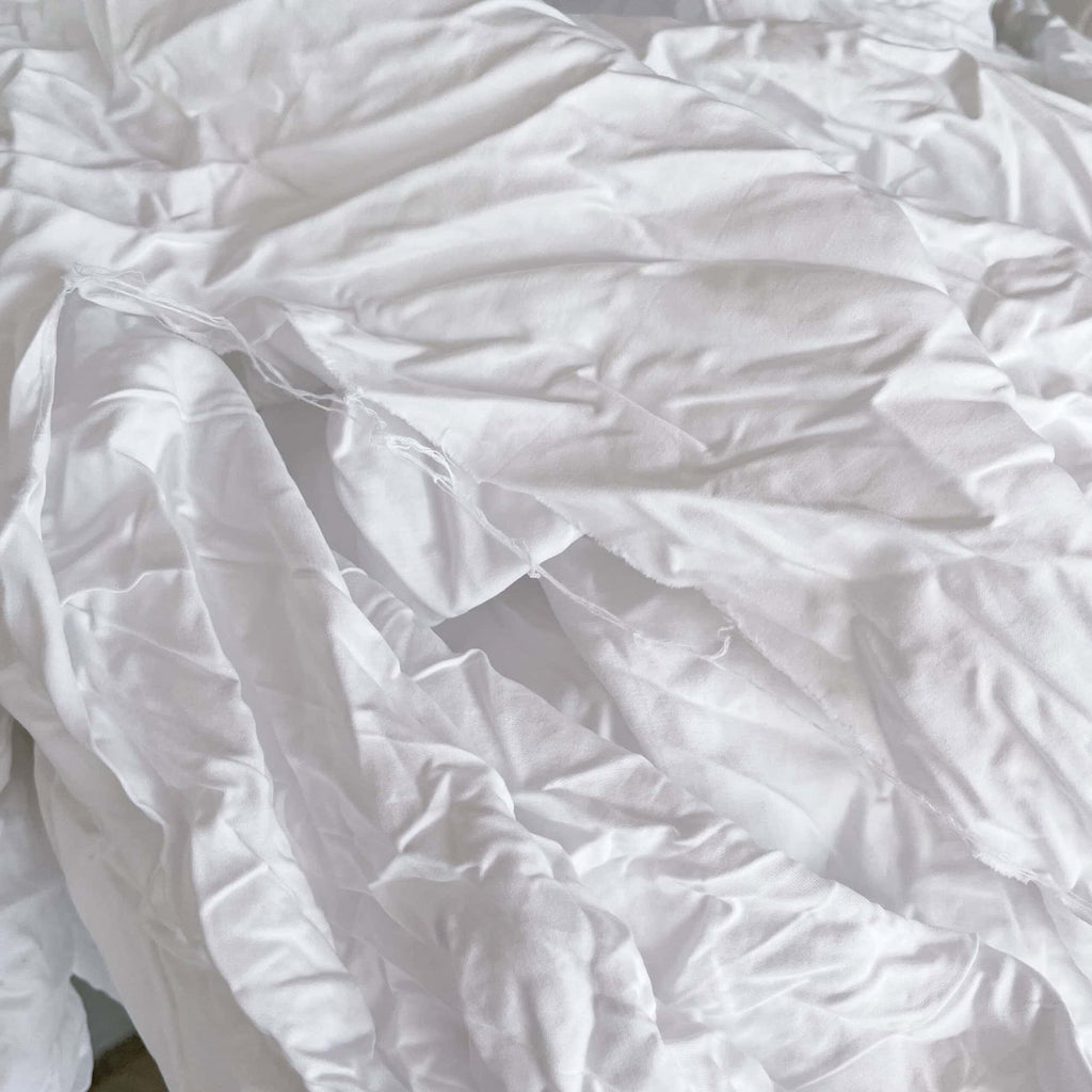 White Cleaning Rag Unsewn - Linen (KG)