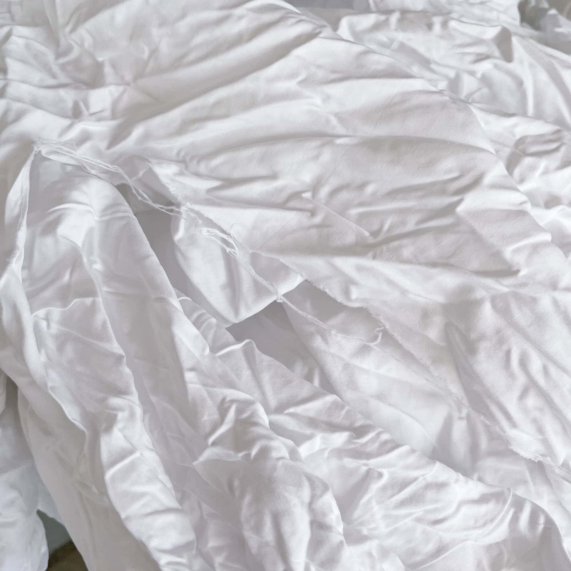 White Cleaning Rag Unsewn - Linen (KG)