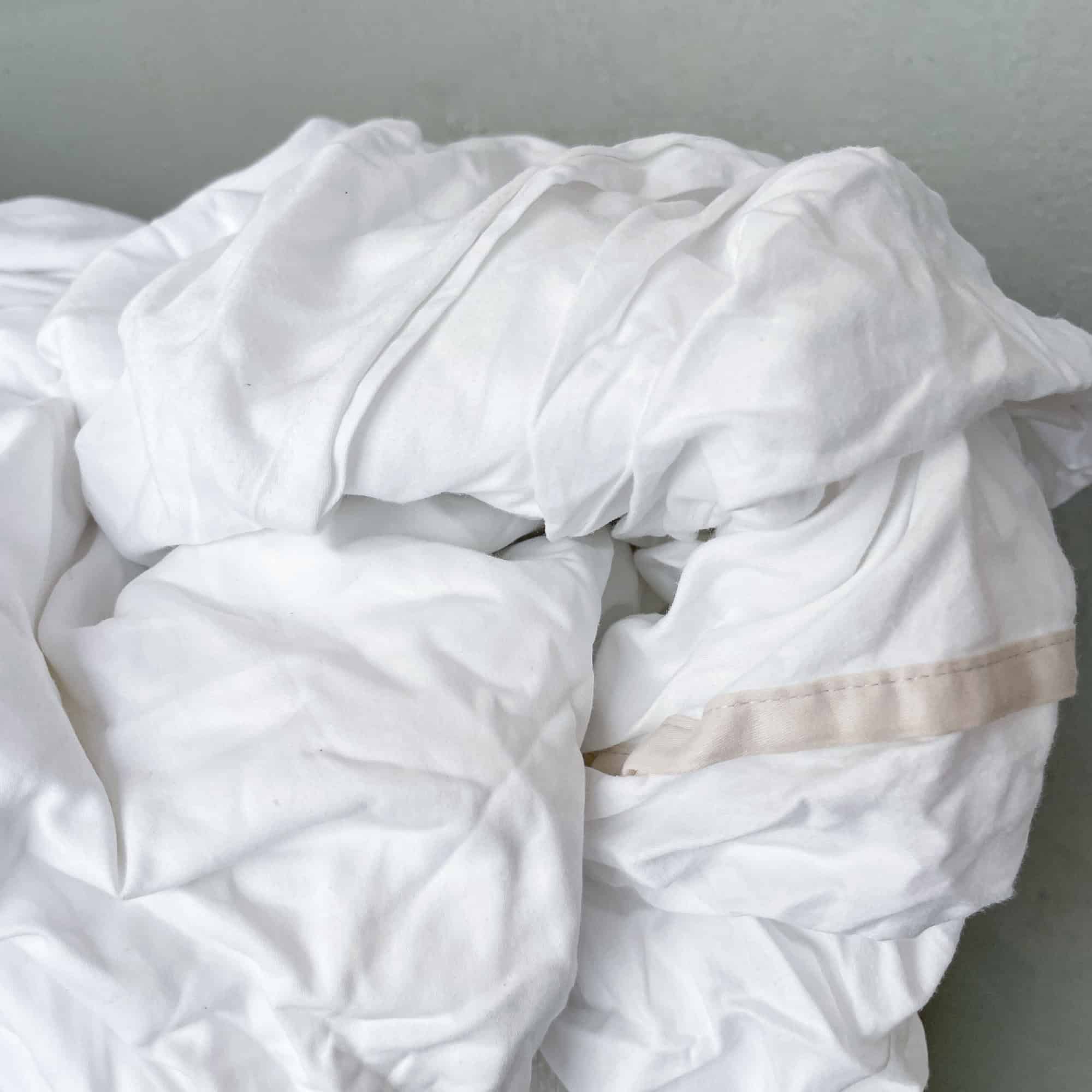 White Cleaning Rag Unsewn - Linen (KG)