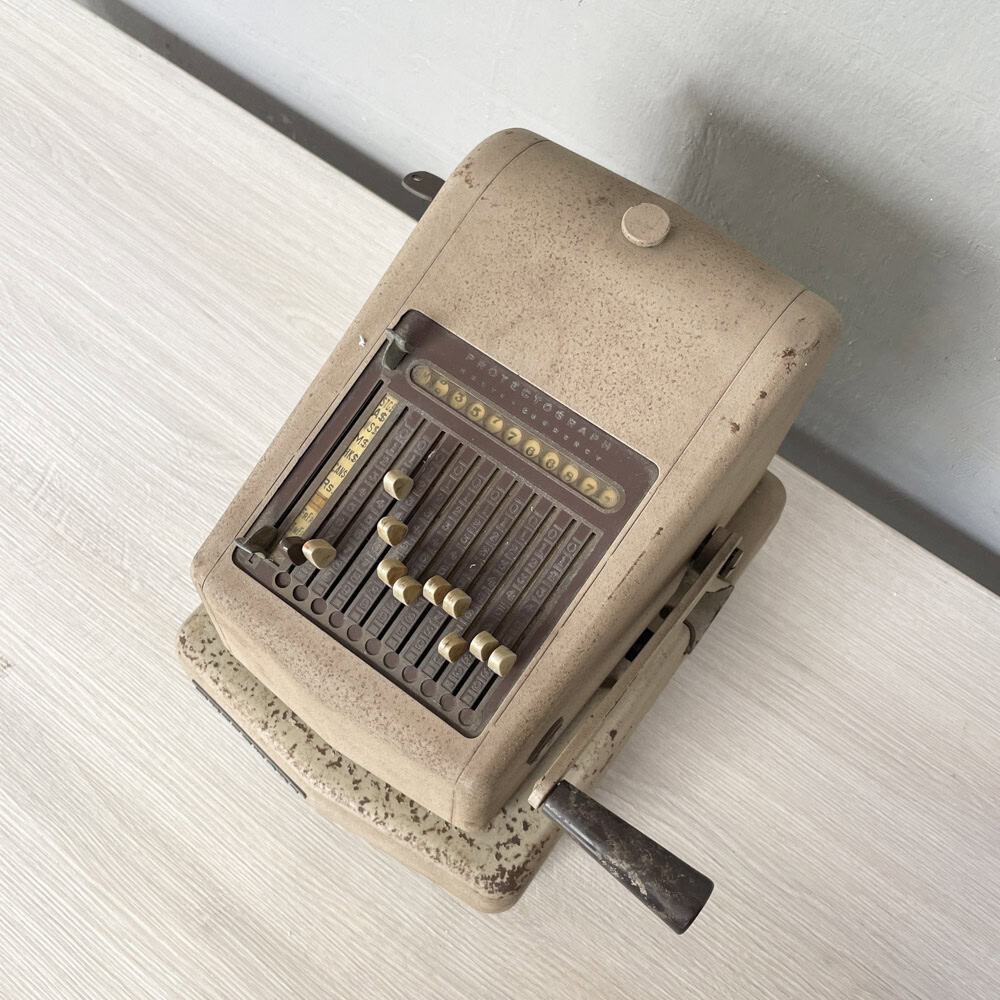 Vintage Burroughs Check Writer