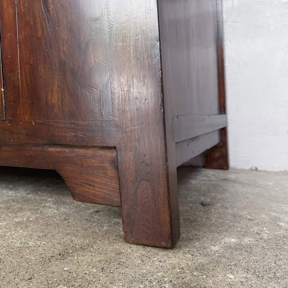 Restored Elm High Sideboard Cabinet