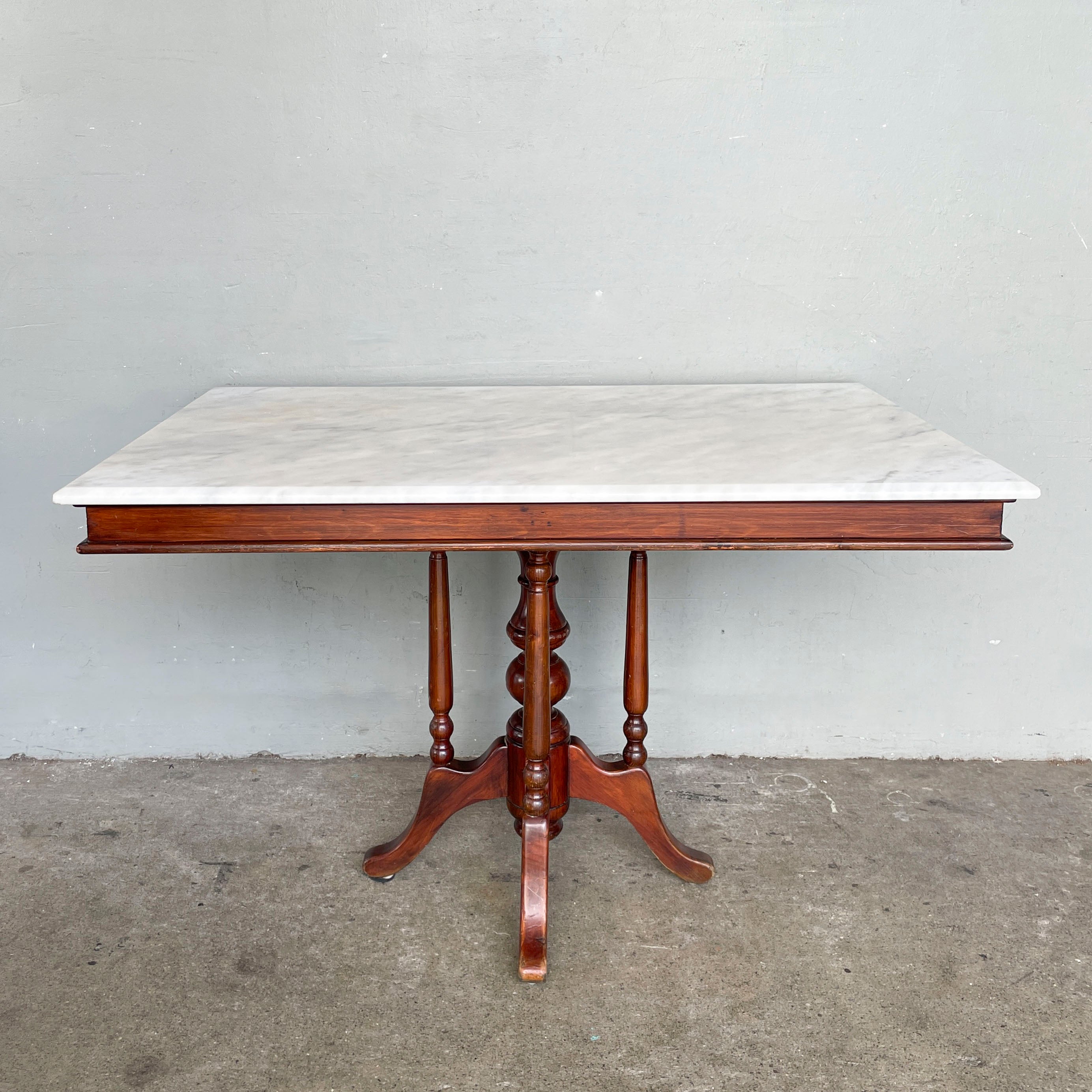 Rectangular "Kopitiam" Marble Table