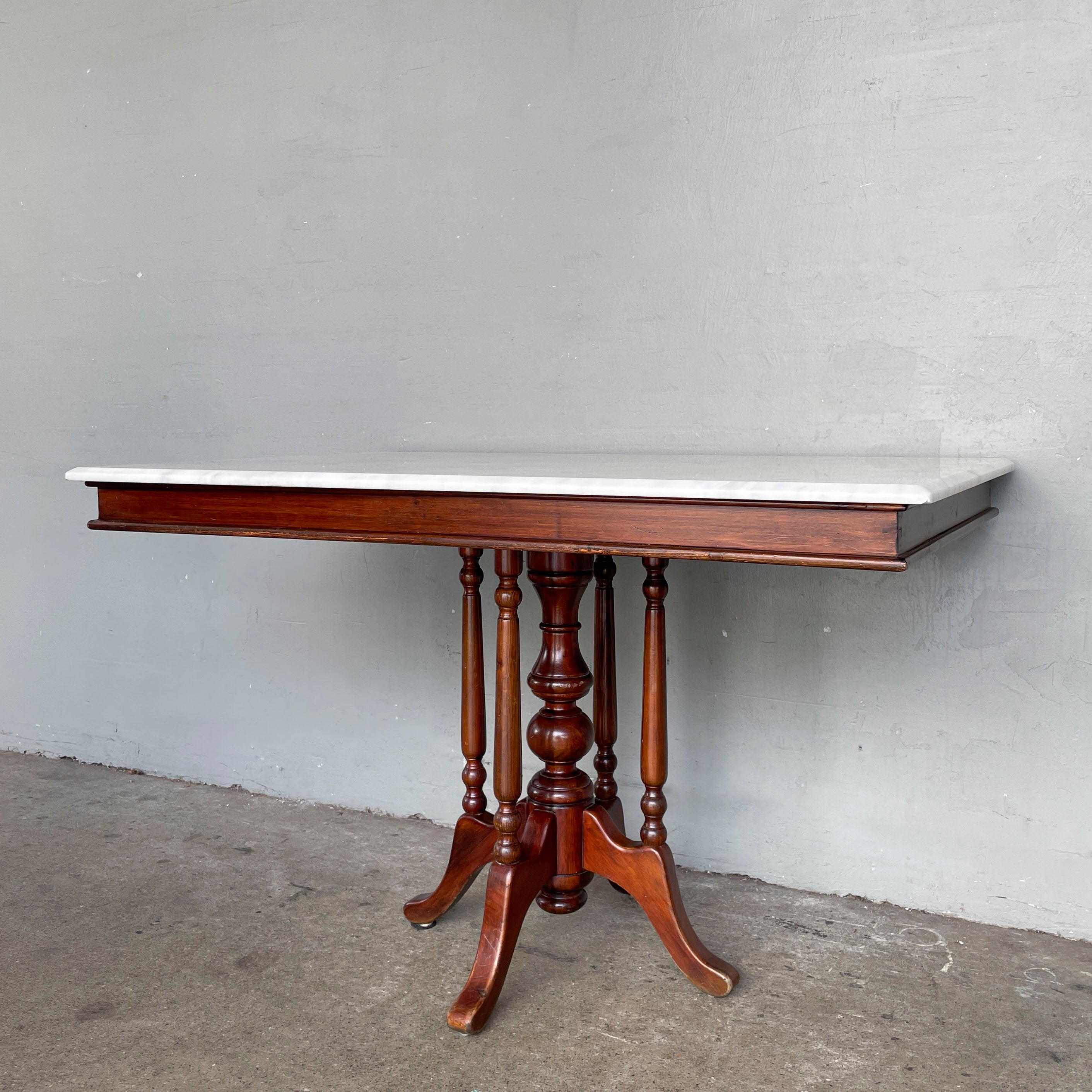 Rectangular "Kopitiam" Marble Table
