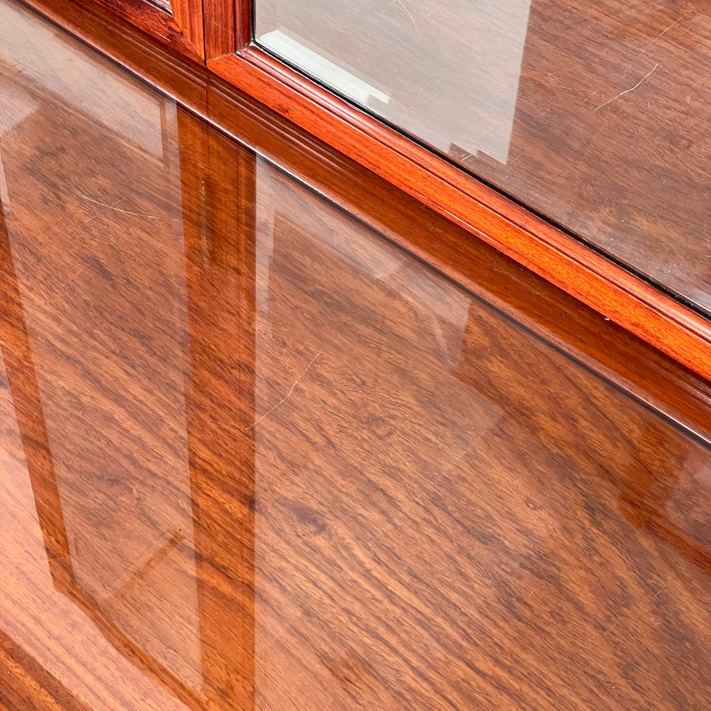 Rosewood Dresser with Tri-Fold Mirror