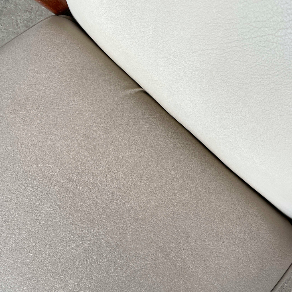 Vintage Light Grey "K-Leg" Armchair