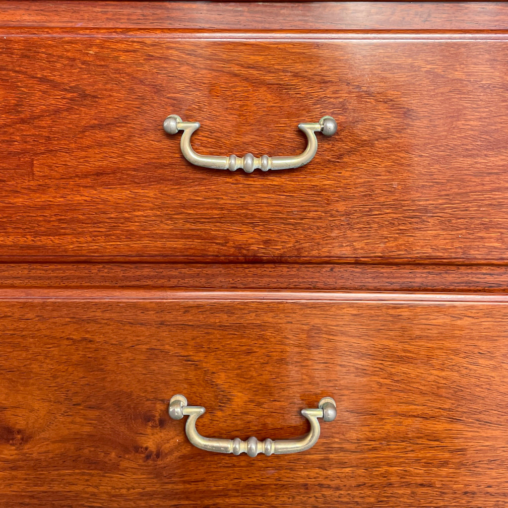 Rosewood Dresser with Tri-Fold Mirror