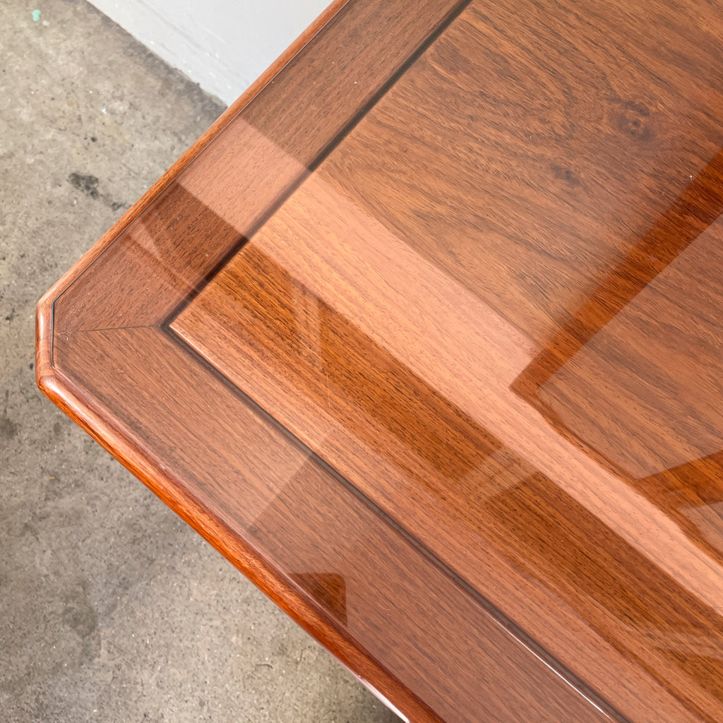 Rosewood Dresser with Tri-Fold Mirror