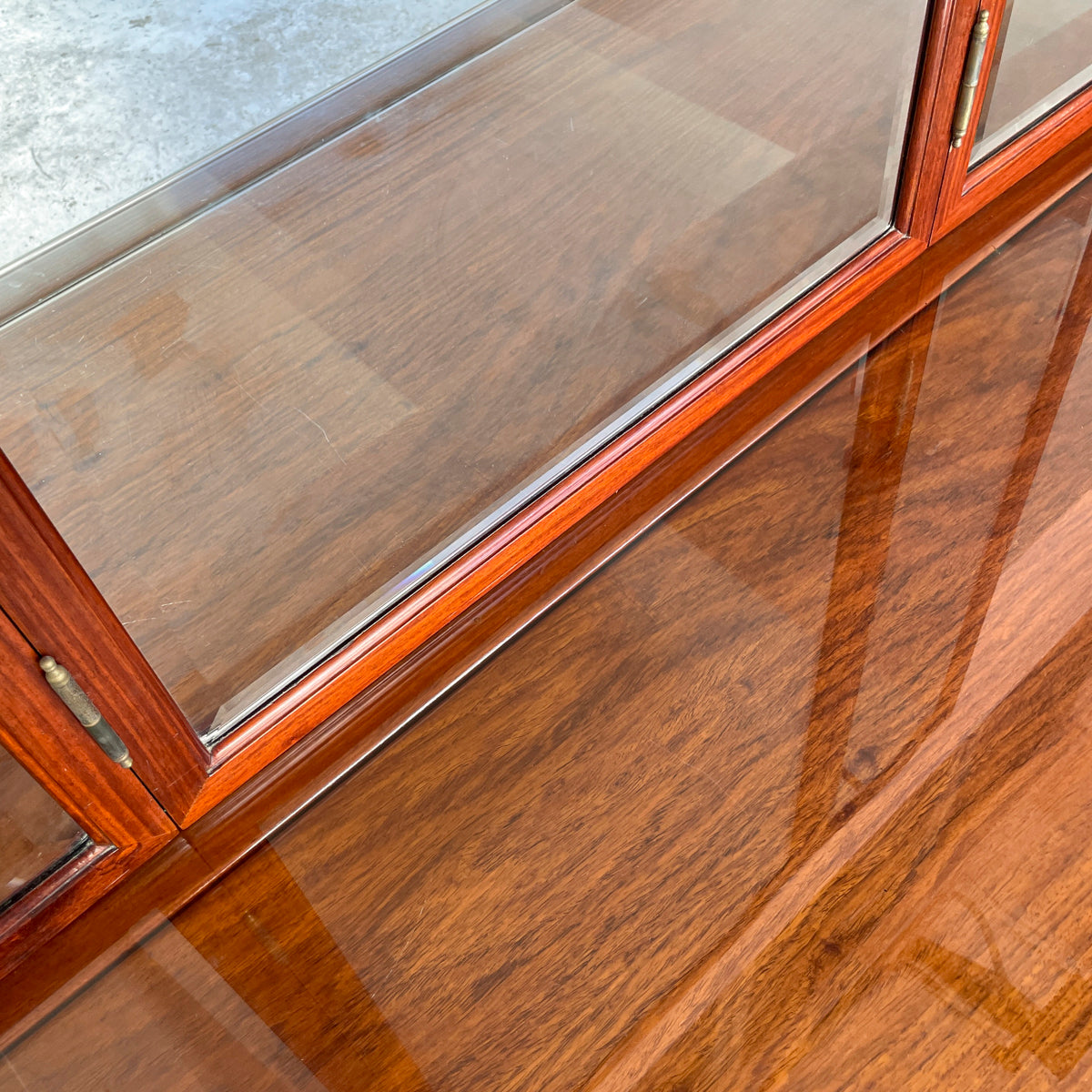 Rosewood Dresser with Tri-Fold Mirror