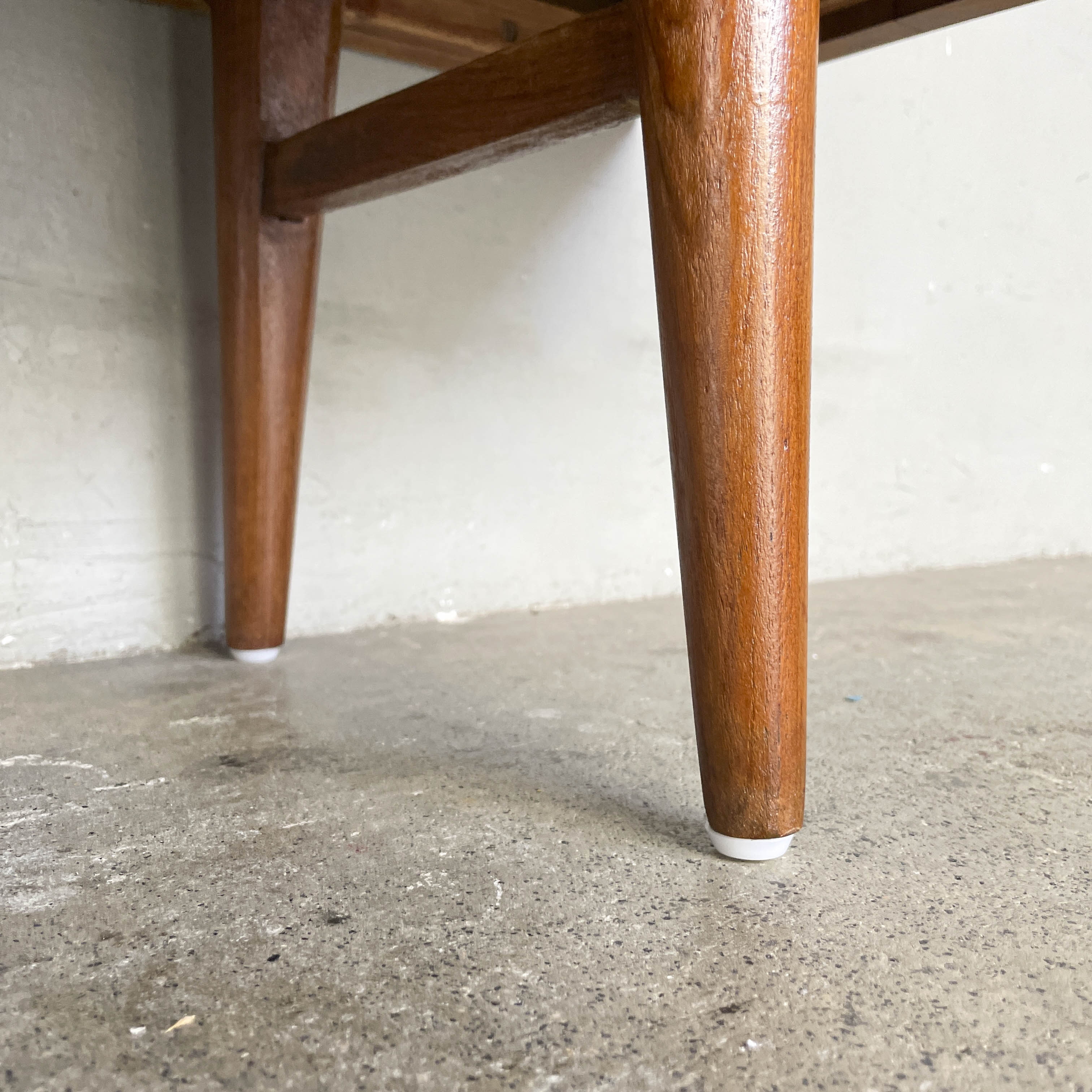 Refurbished Short Vintage Console with Laminate Top