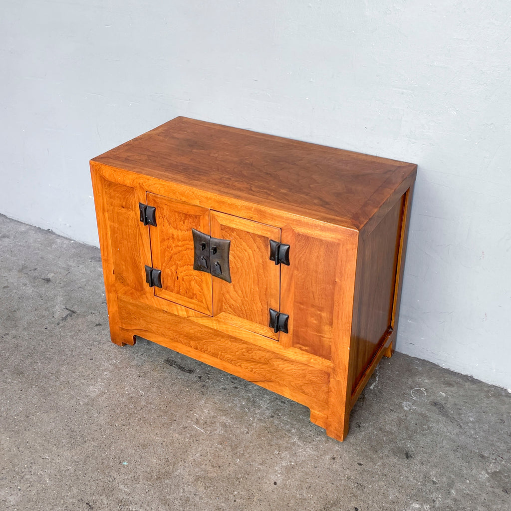 Honey-Tone Elm Side Cabinet