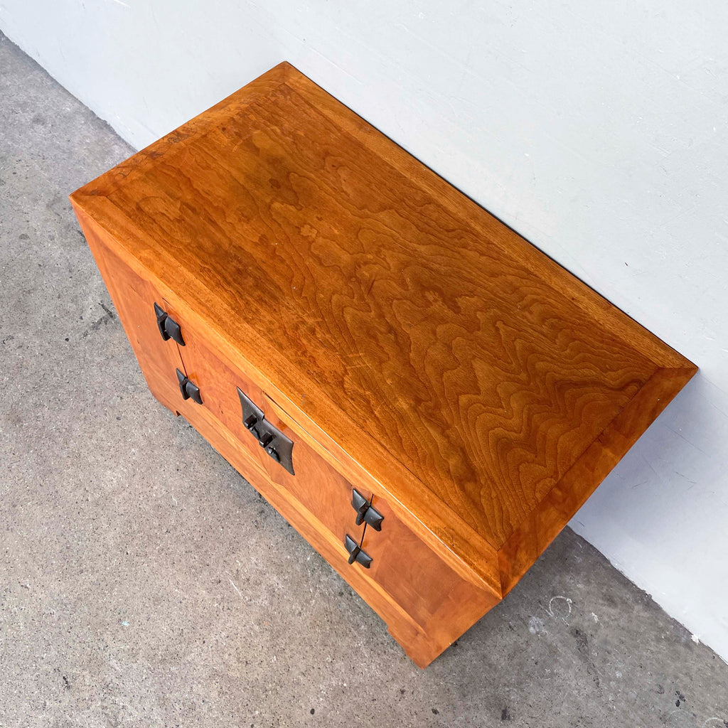 Honey-Tone Elm Side Cabinet