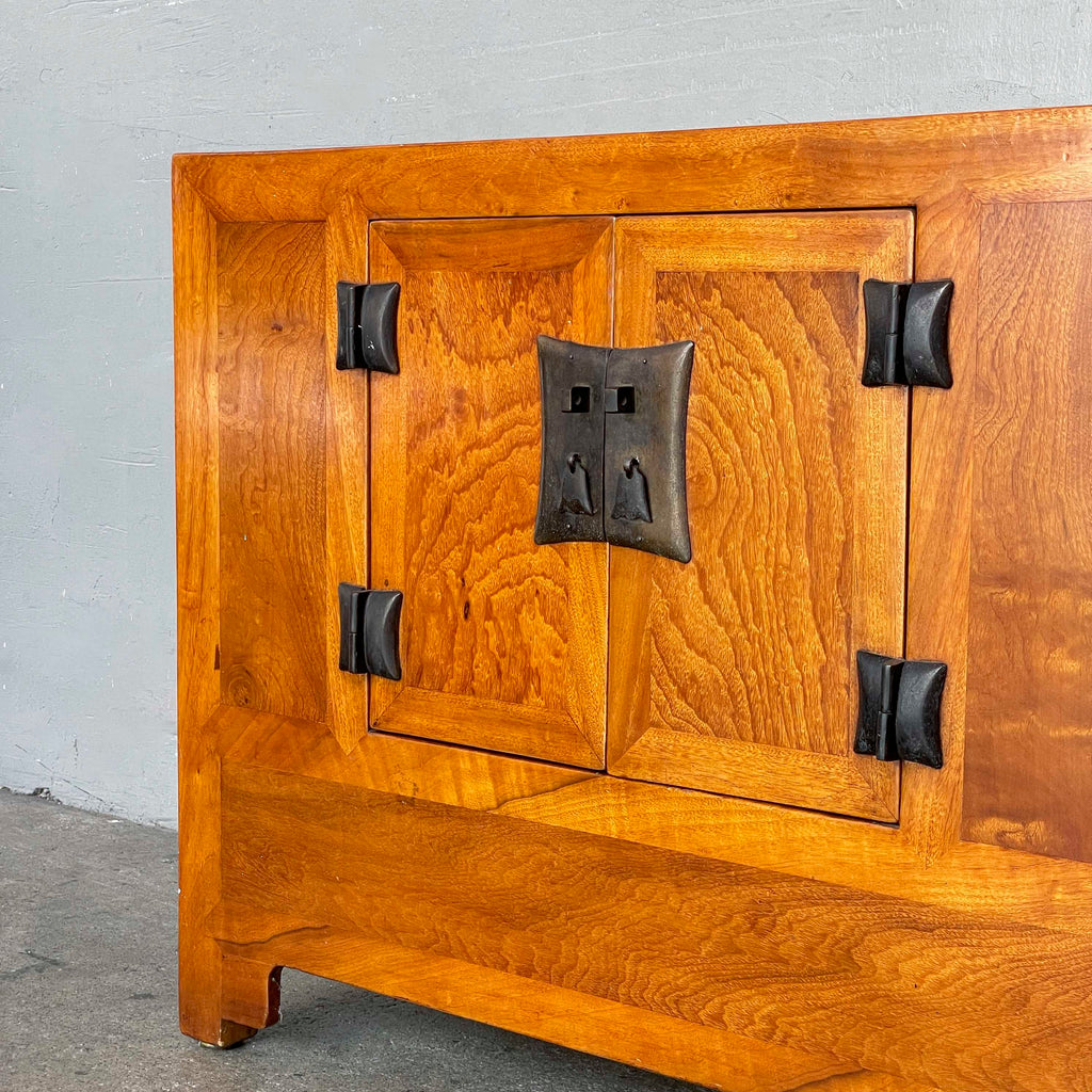 Honey-Tone Elm Side Cabinet