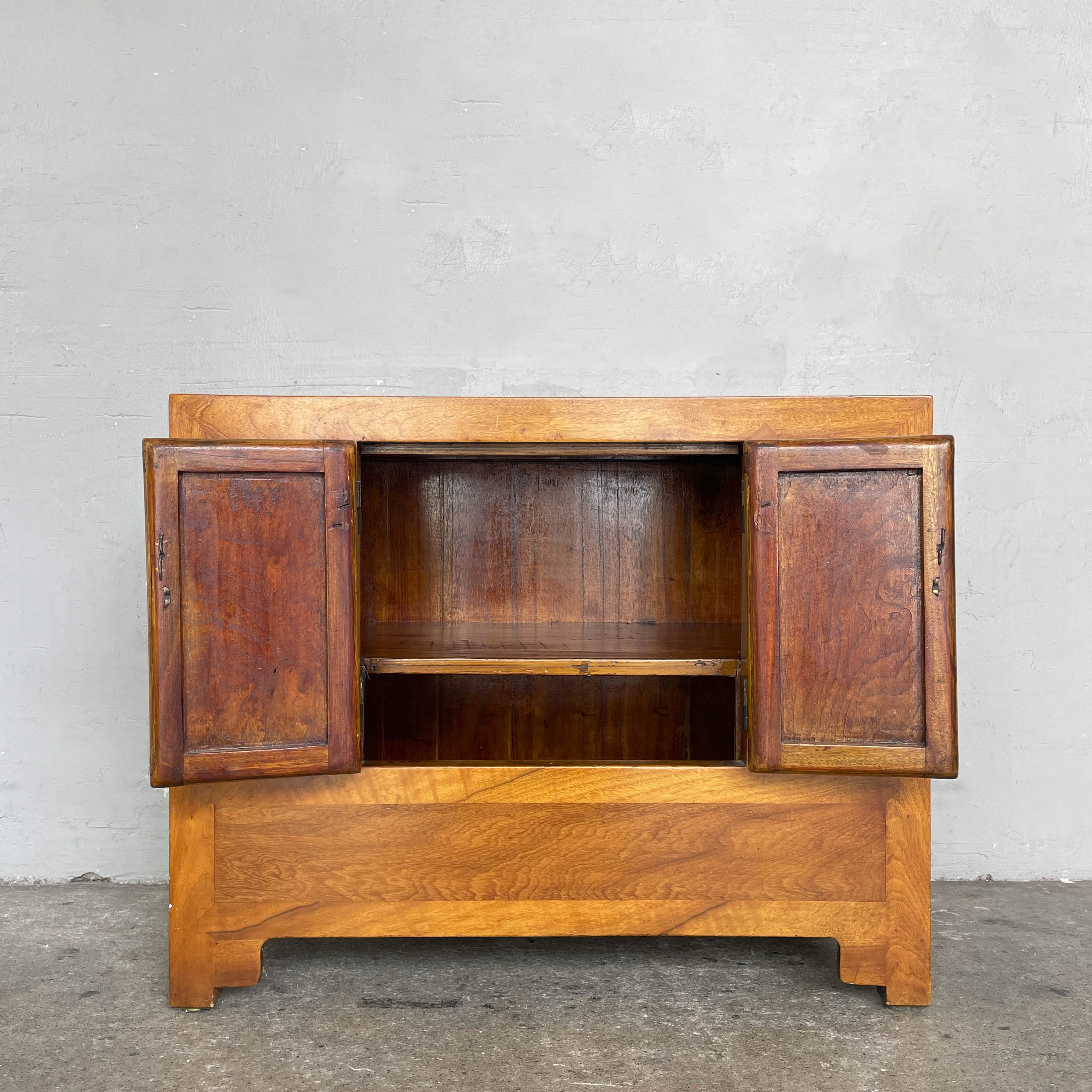 Honey-Tone Elm Side Cabinet