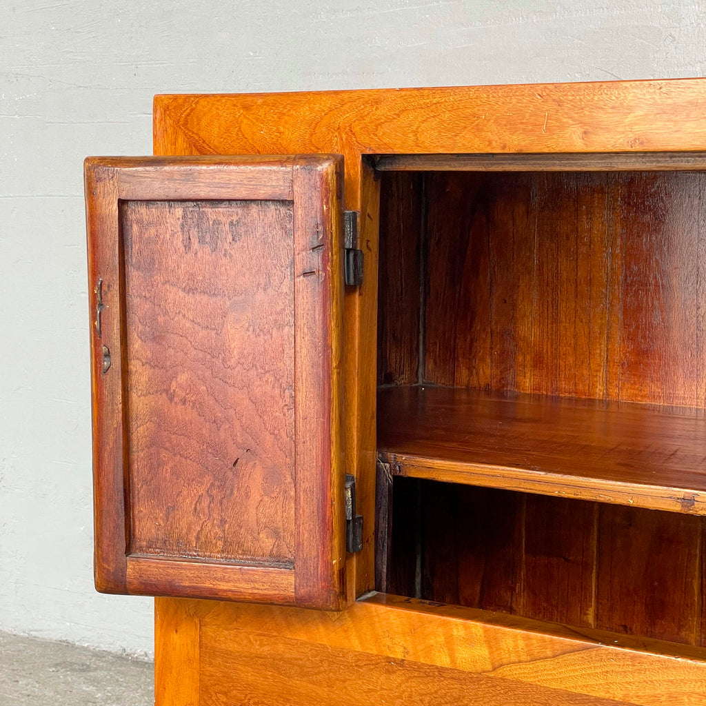 Honey-Tone Elm Side Cabinet