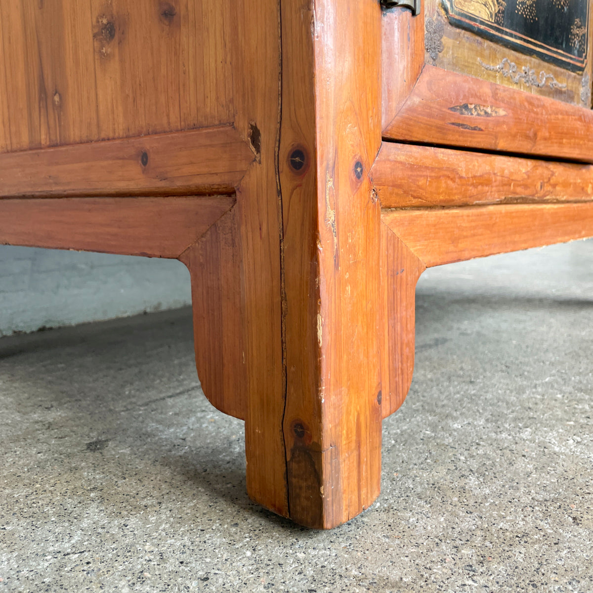 Chinese Elm Stackable Storage Chest/Cabinet