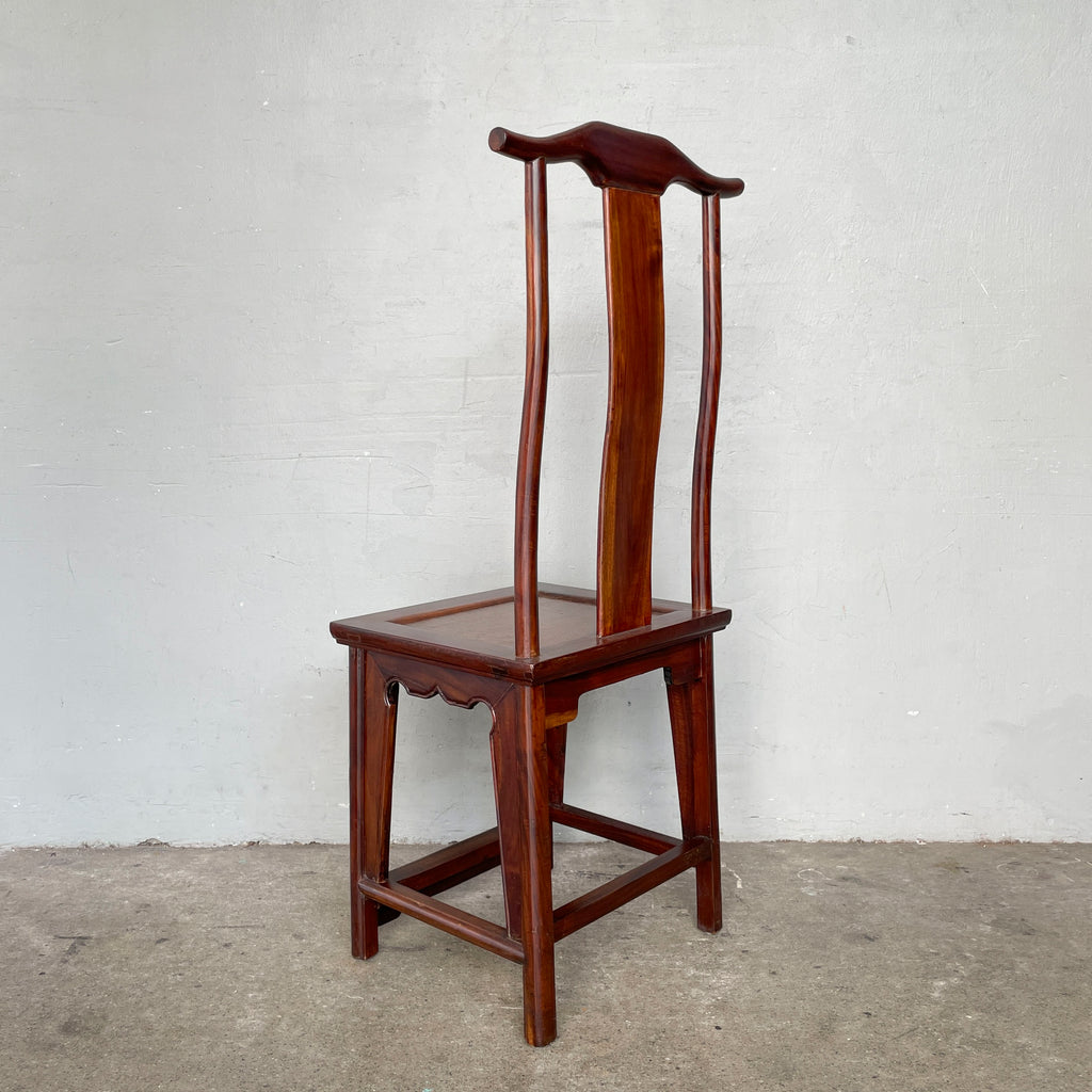Refurbished High-Back Elm Chair