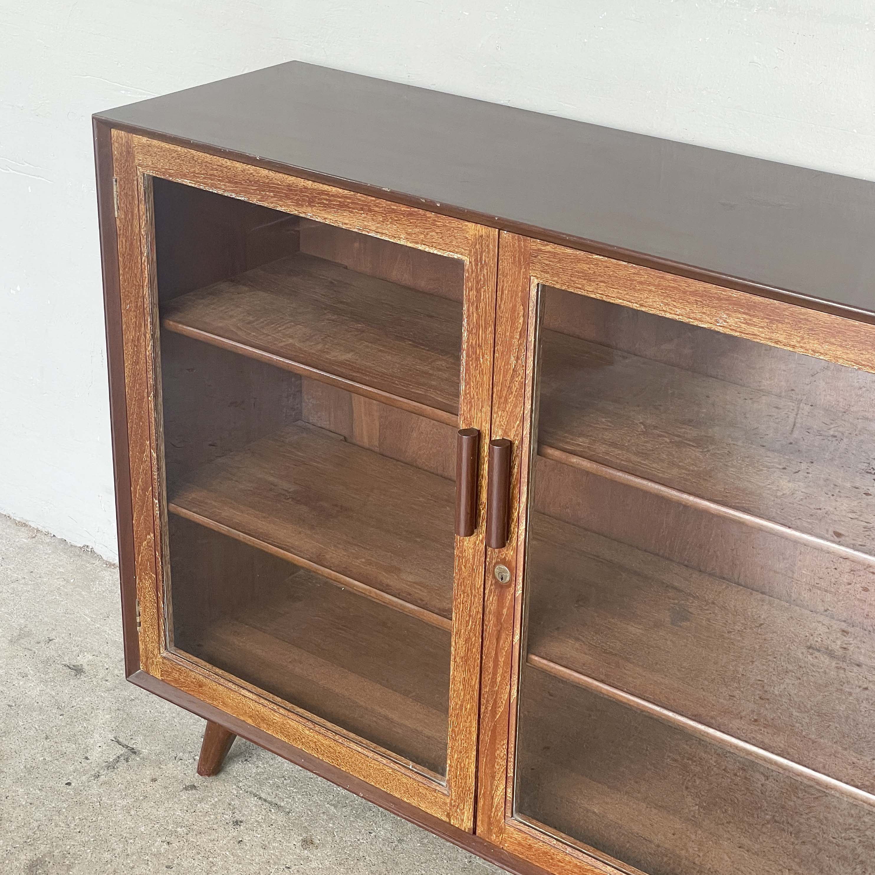 Vintage Mid-Height Display Cabinet