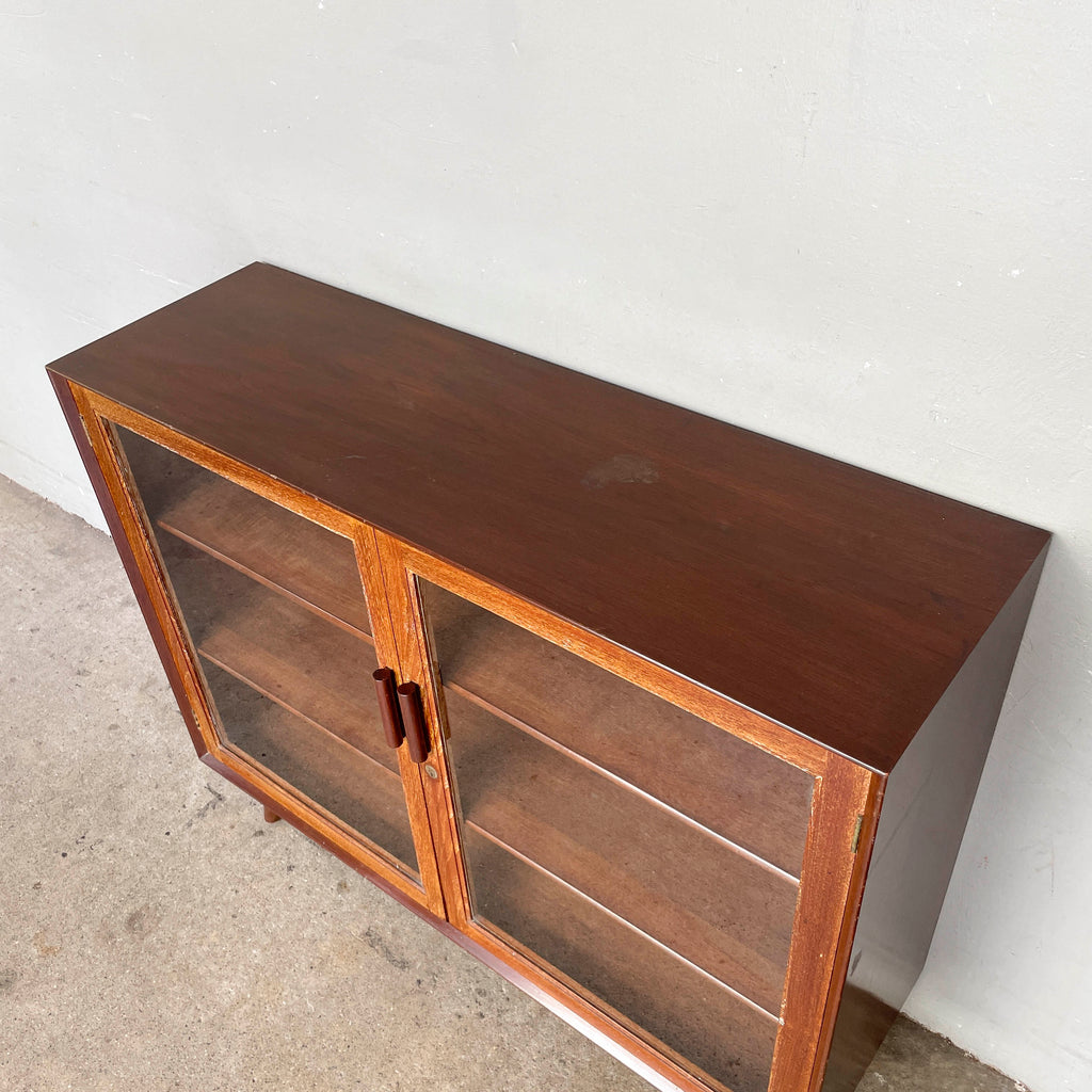 Vintage Mid-Height Display Cabinet