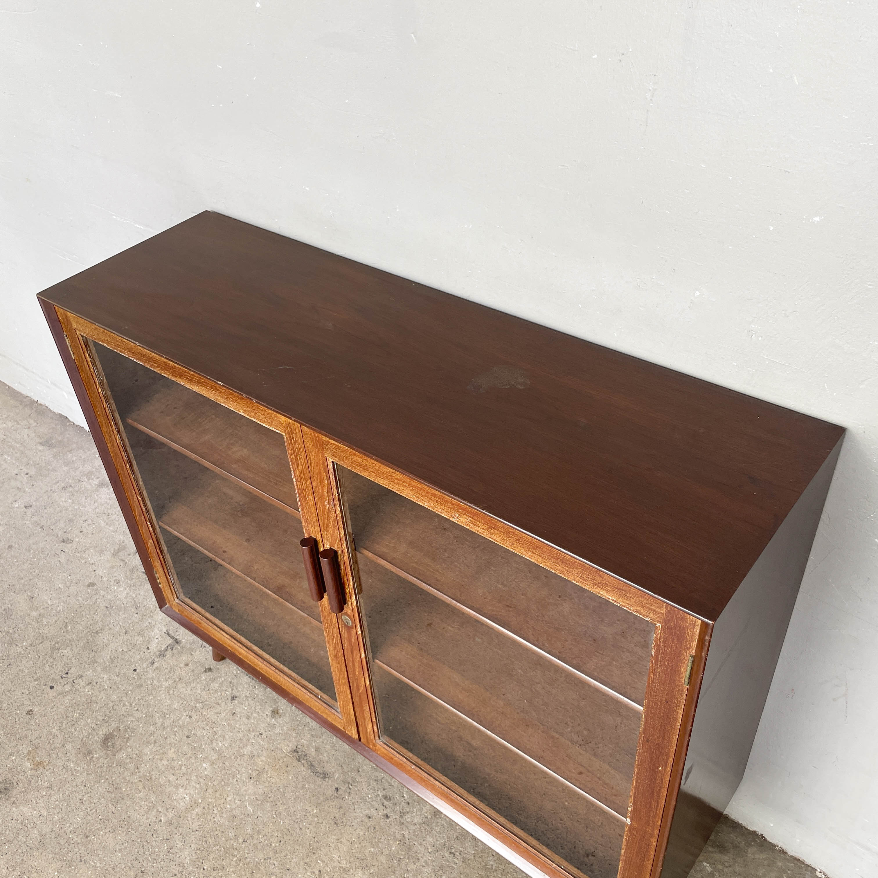 Vintage Mid-Height Display Cabinet