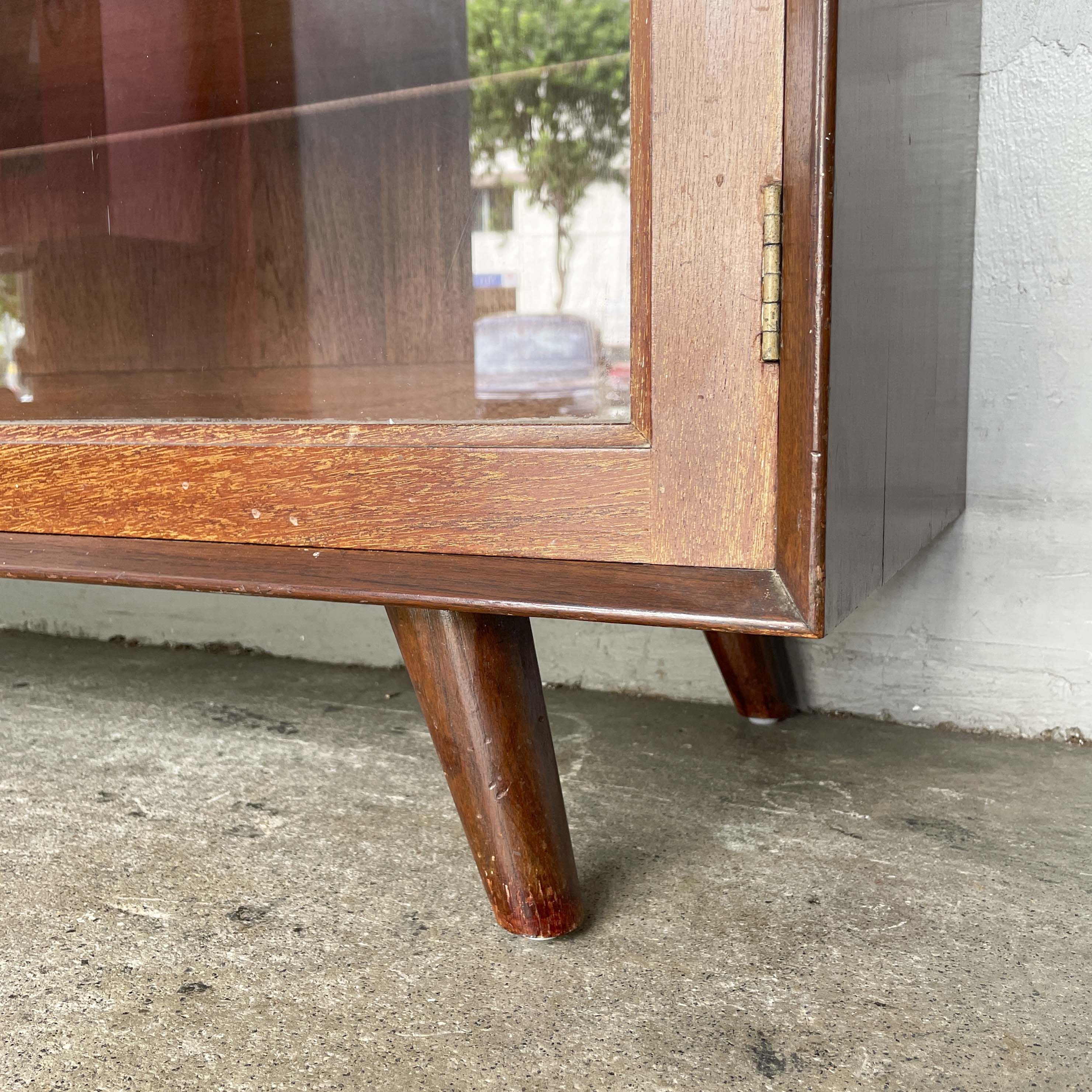 Vintage Mid-Height Display Cabinet
