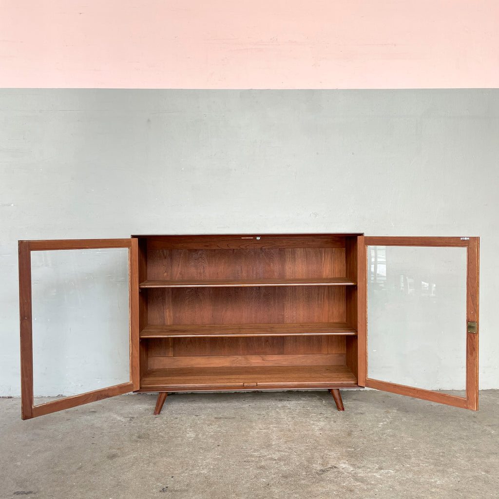 Vintage Mid-Height Display Cabinet