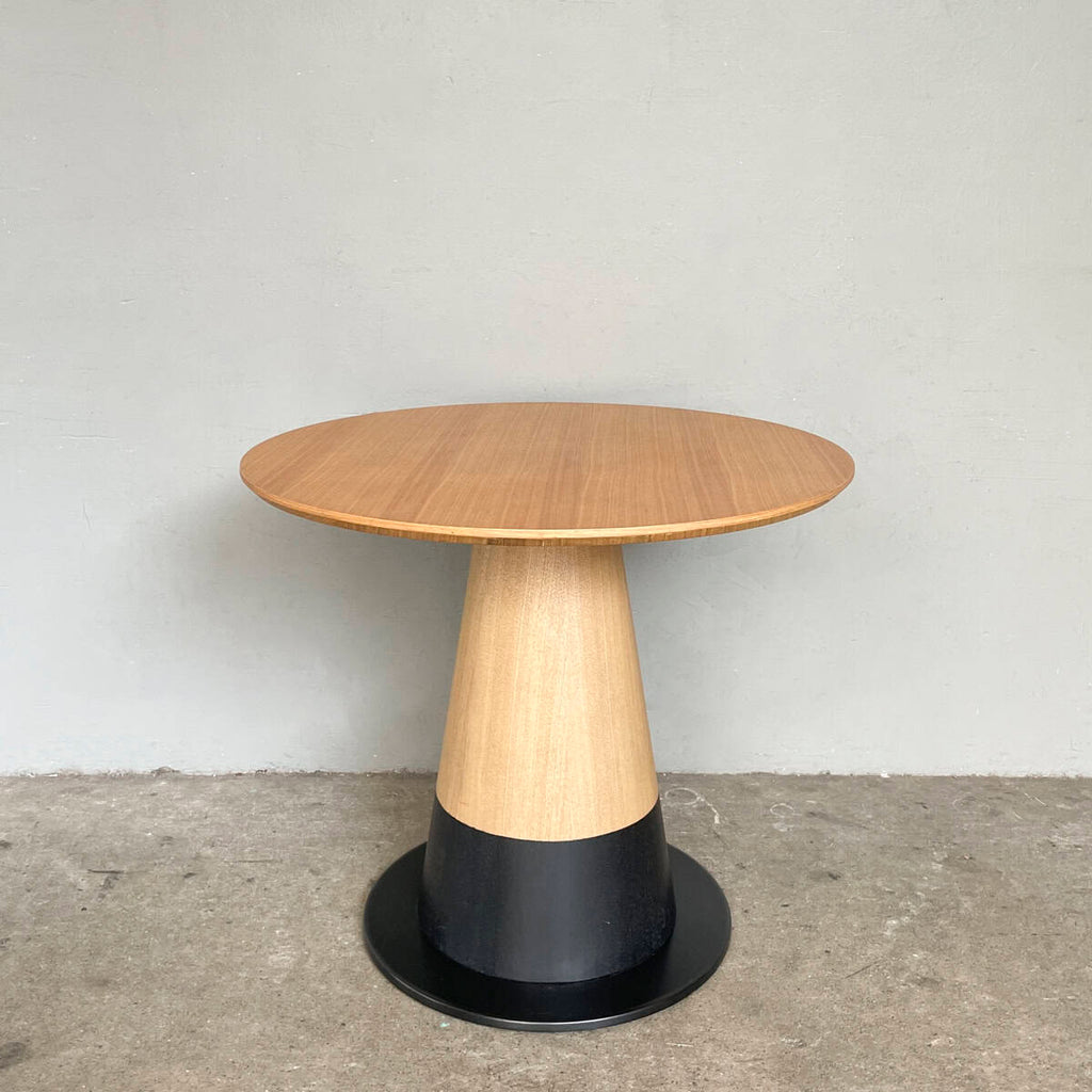Two-Tone Oak Dining Table
