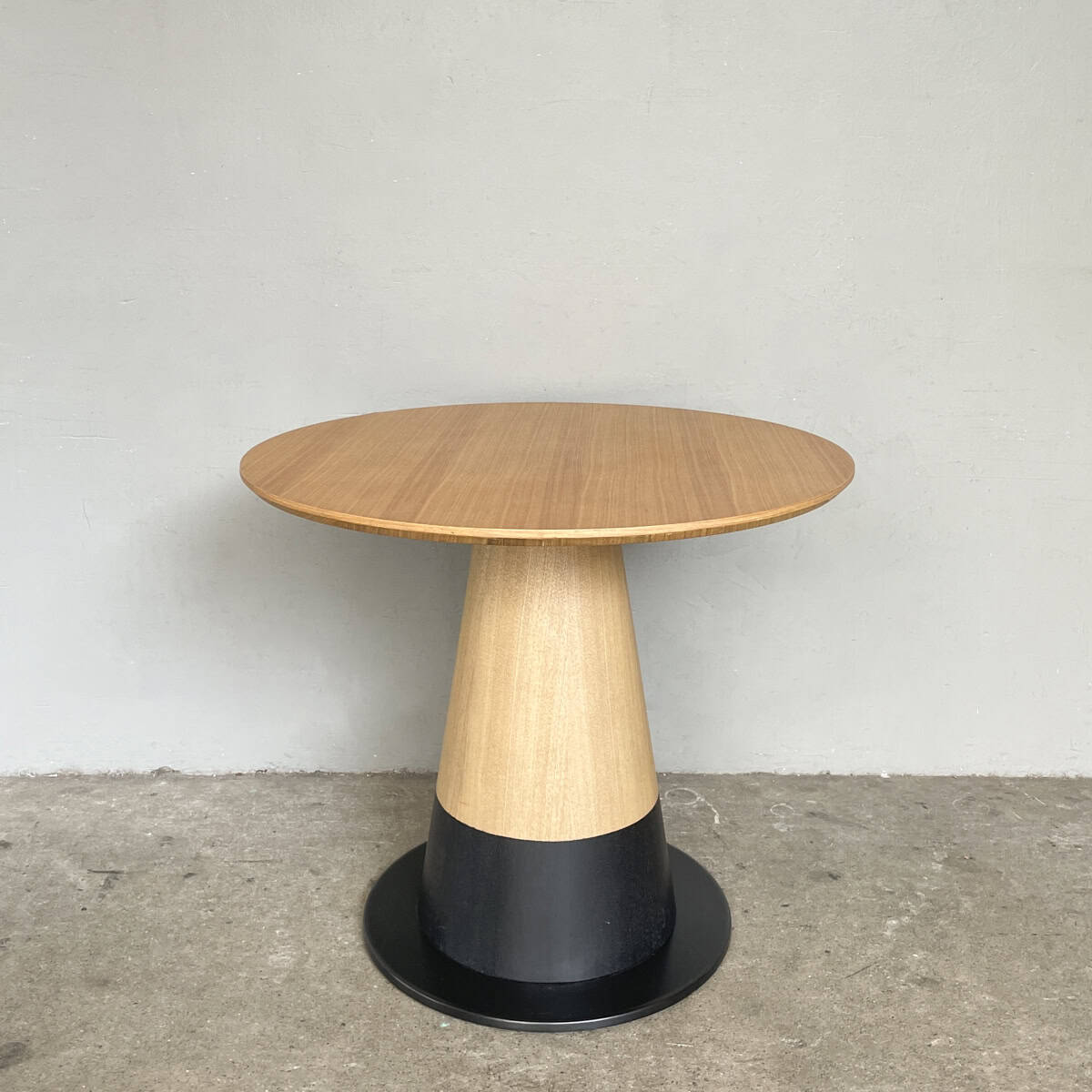 Two-Tone Oak Dining Table
