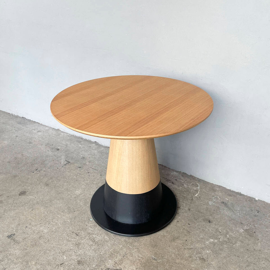 Two-Tone Oak Dining Table