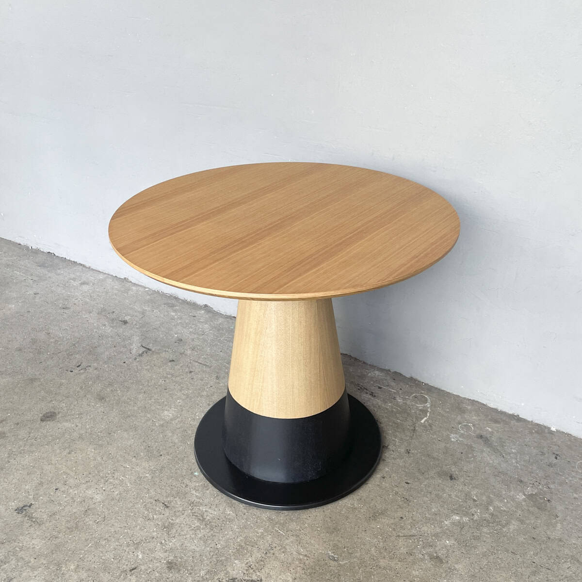 Two-Tone Oak Dining Table