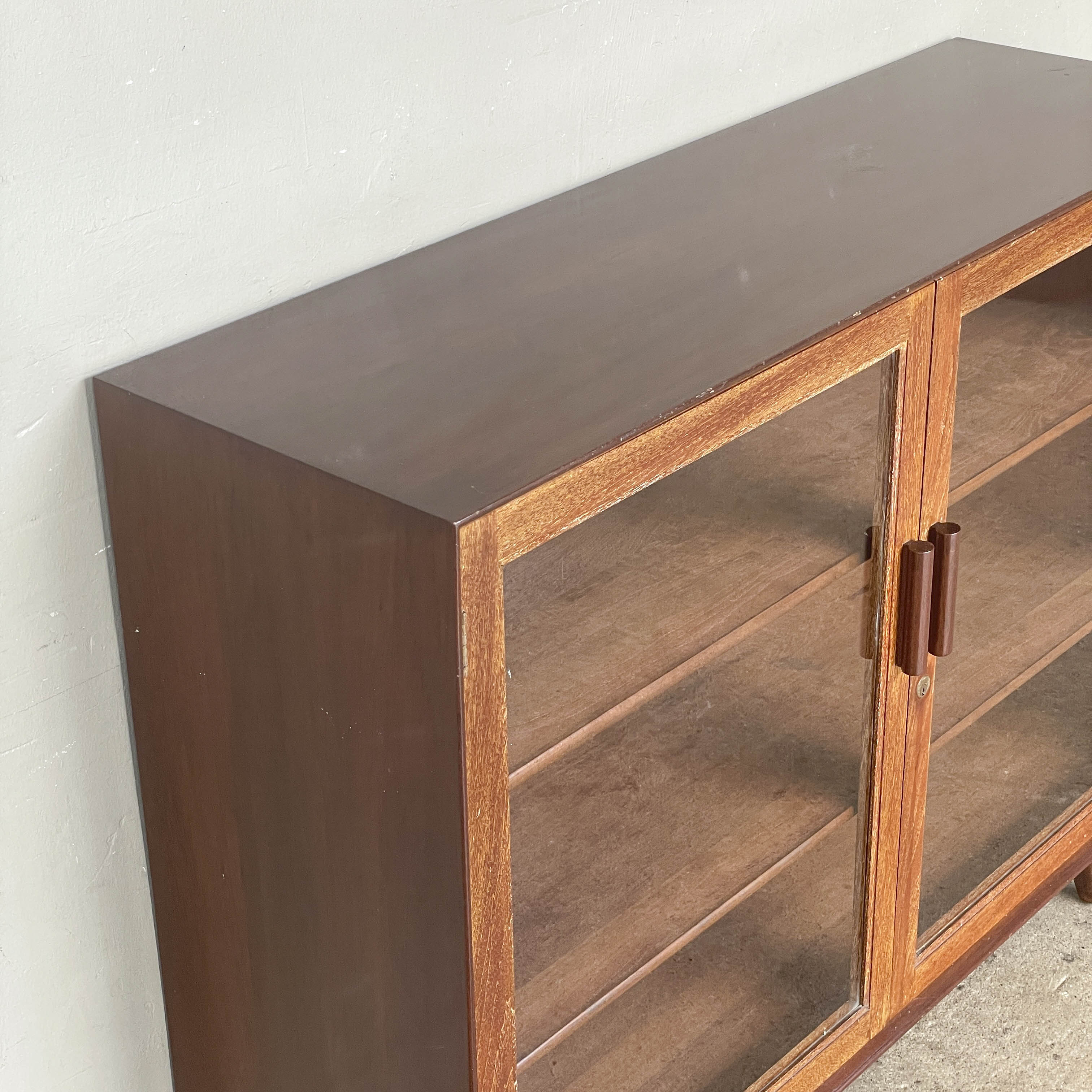 Vintage Mid-Height Display Cabinet
