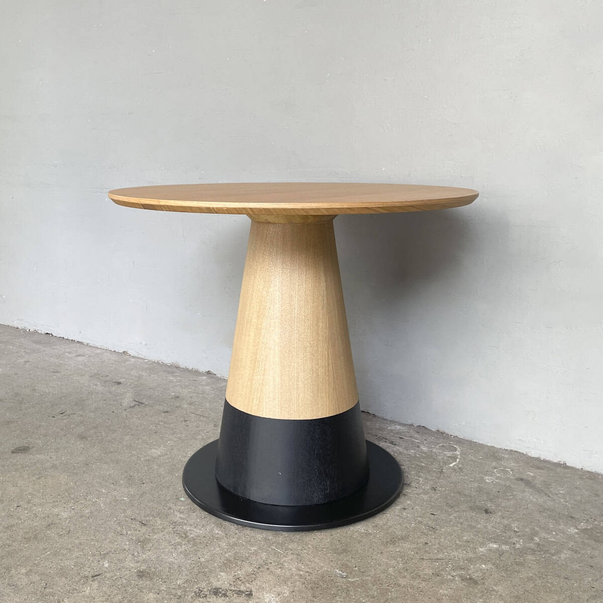 Two-Tone Oak Dining Table