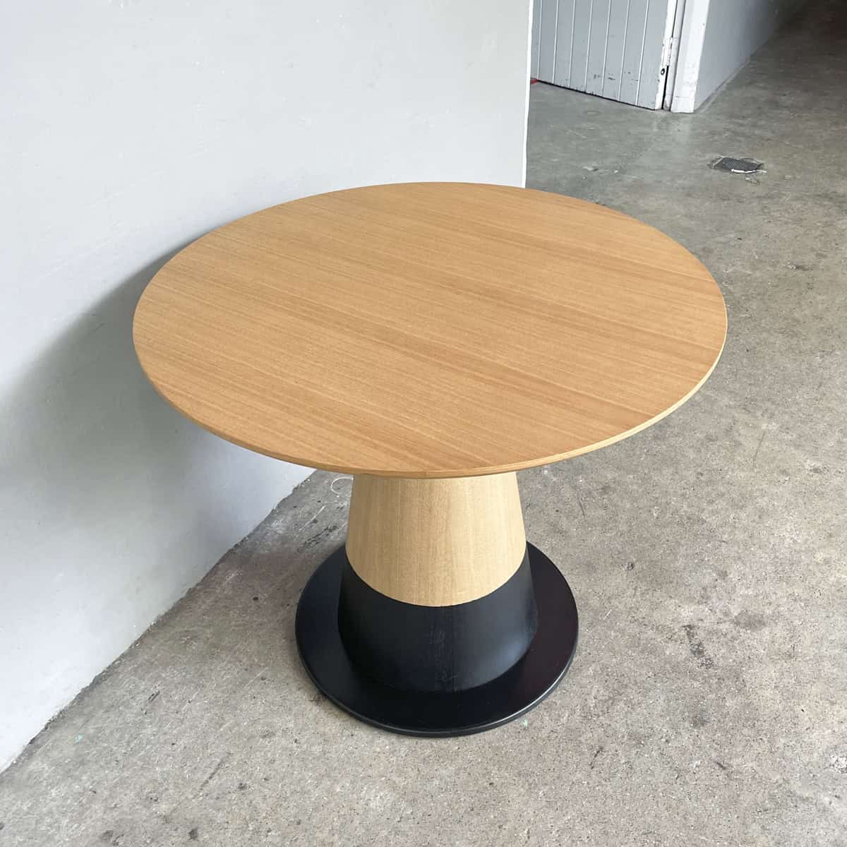 Two-Tone Oak Dining Table