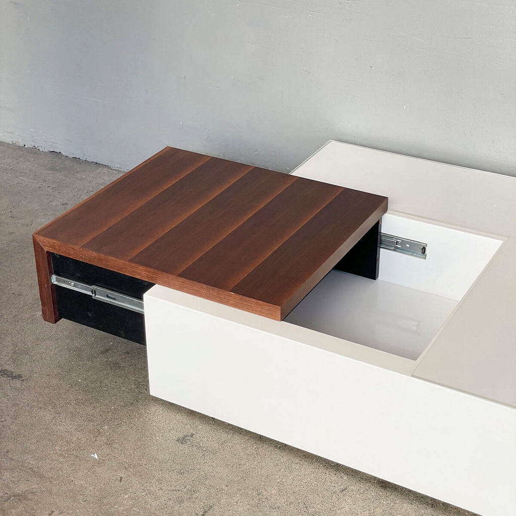 Coffee Table with Sliding Top/Storage