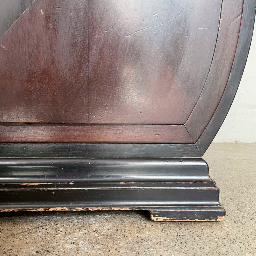 Vintage Sideboard with Geometric Marquetry