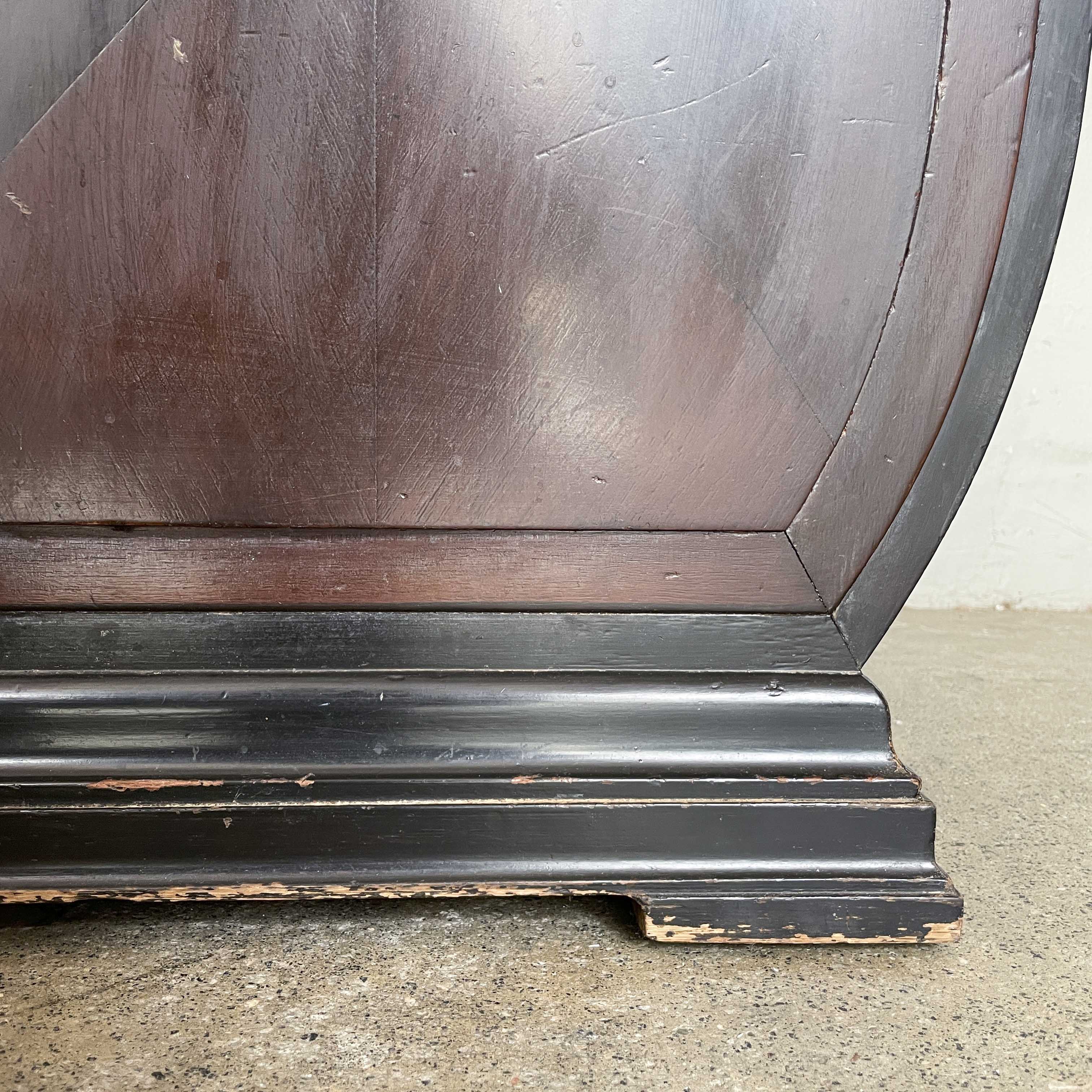 Vintage Sideboard with Geometric Marquetry
