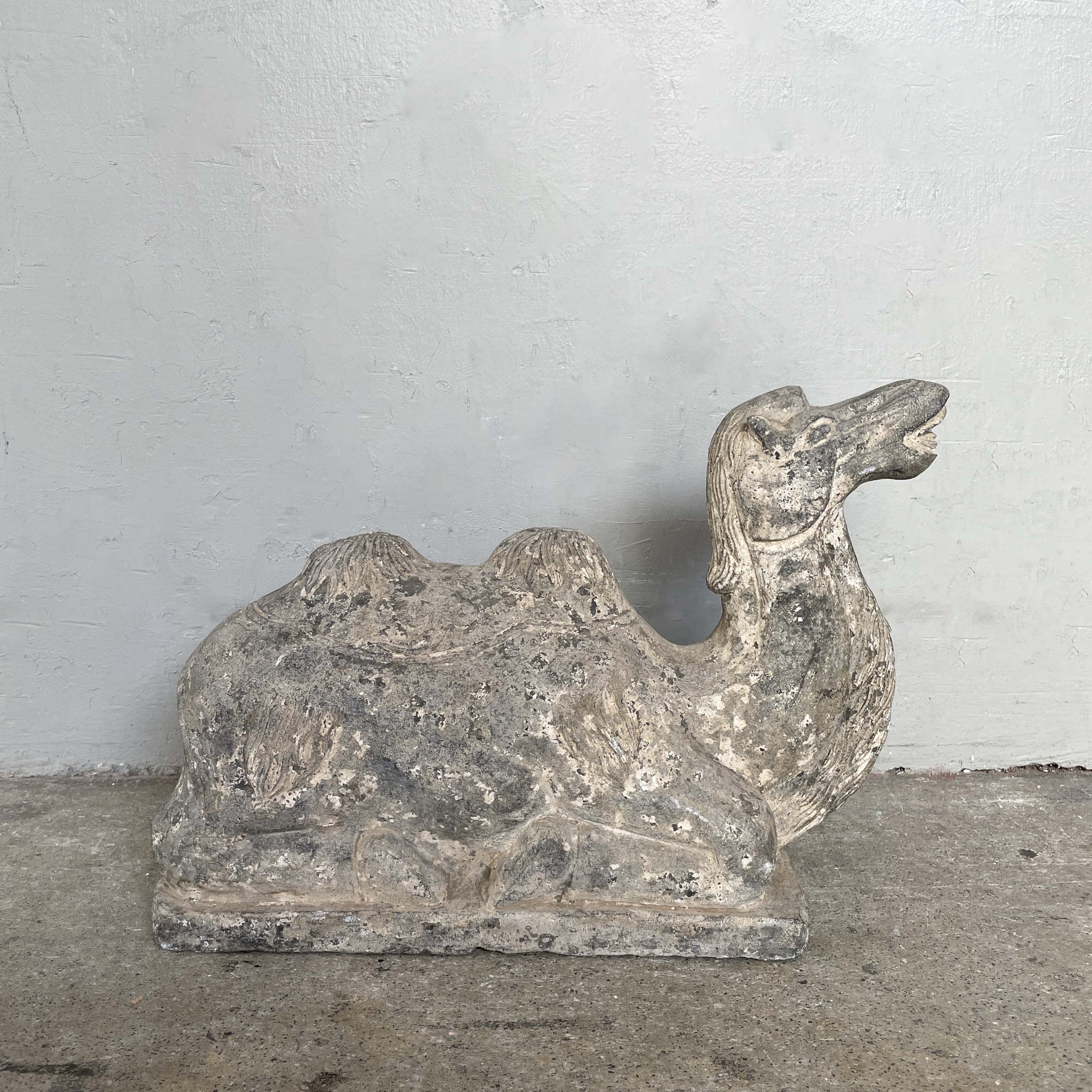Resting Camel Stone Ornament