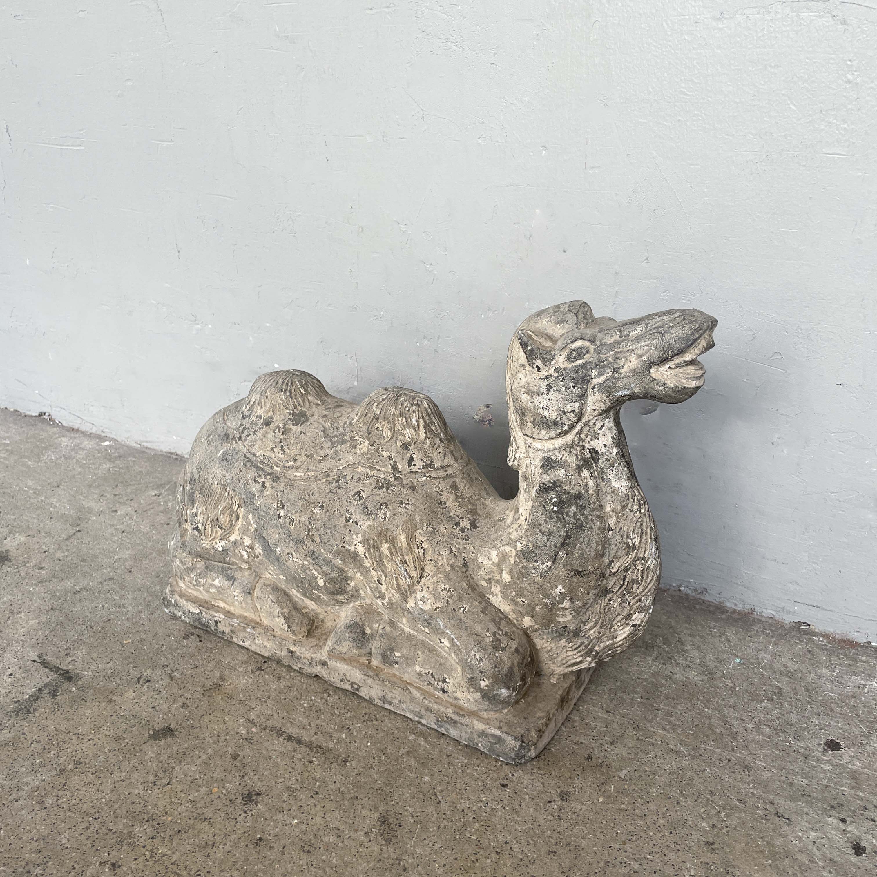 Resting Camel Stone Ornament