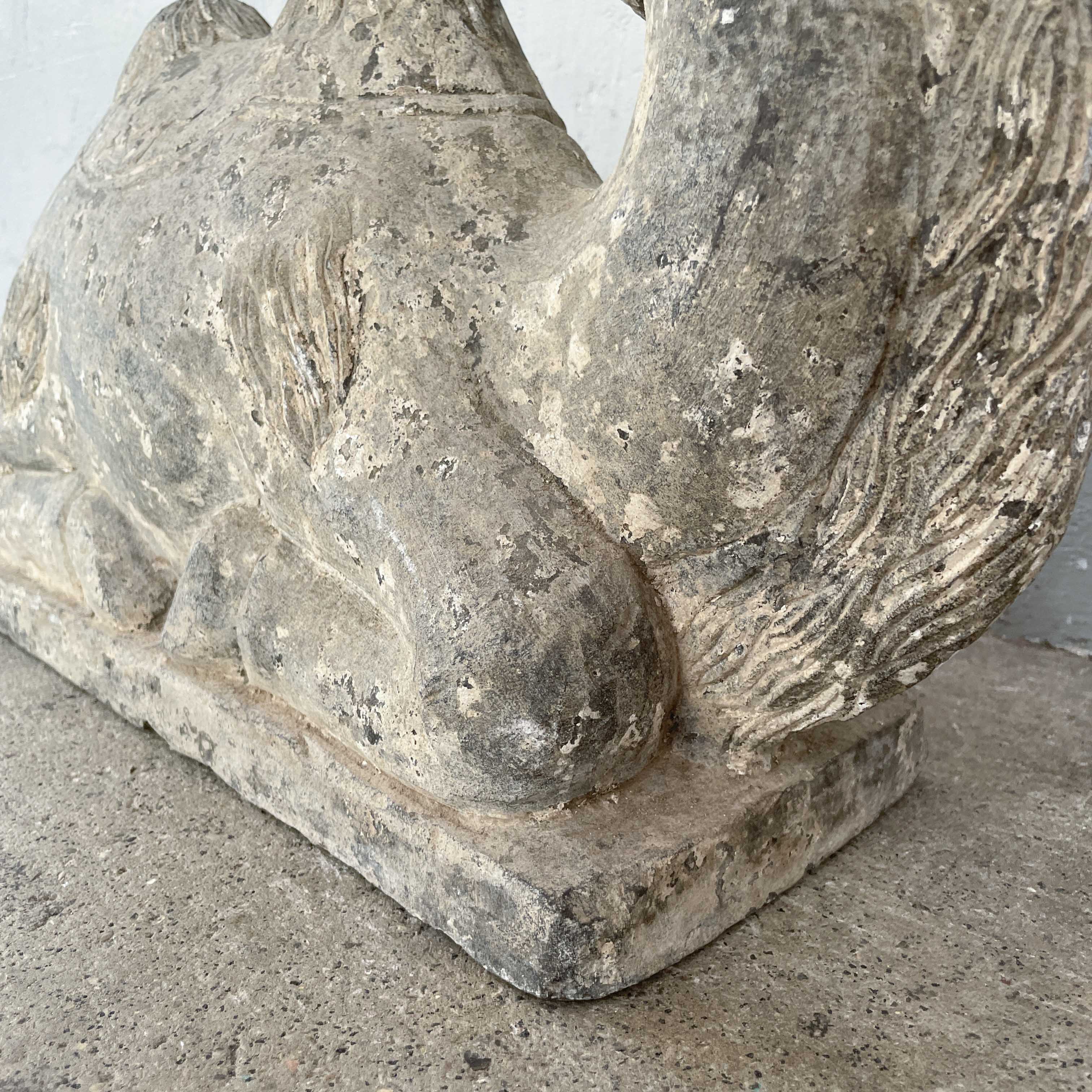 Resting Camel Stone Ornament