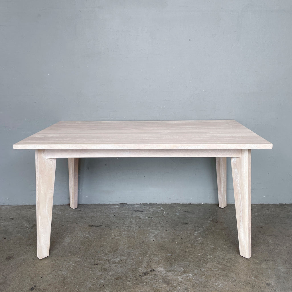 Whitewashed Mangowood Dining Table