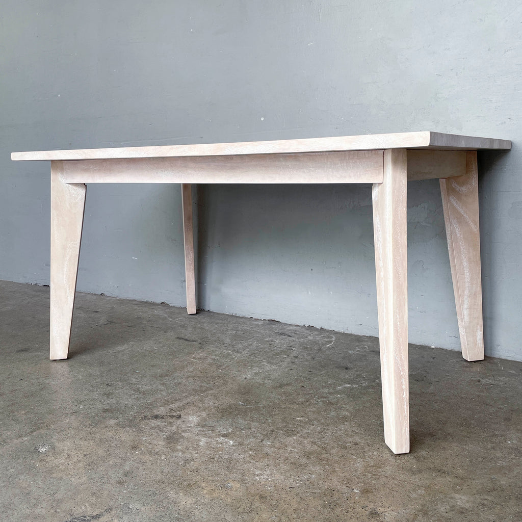 Whitewashed Mangowood Dining Table