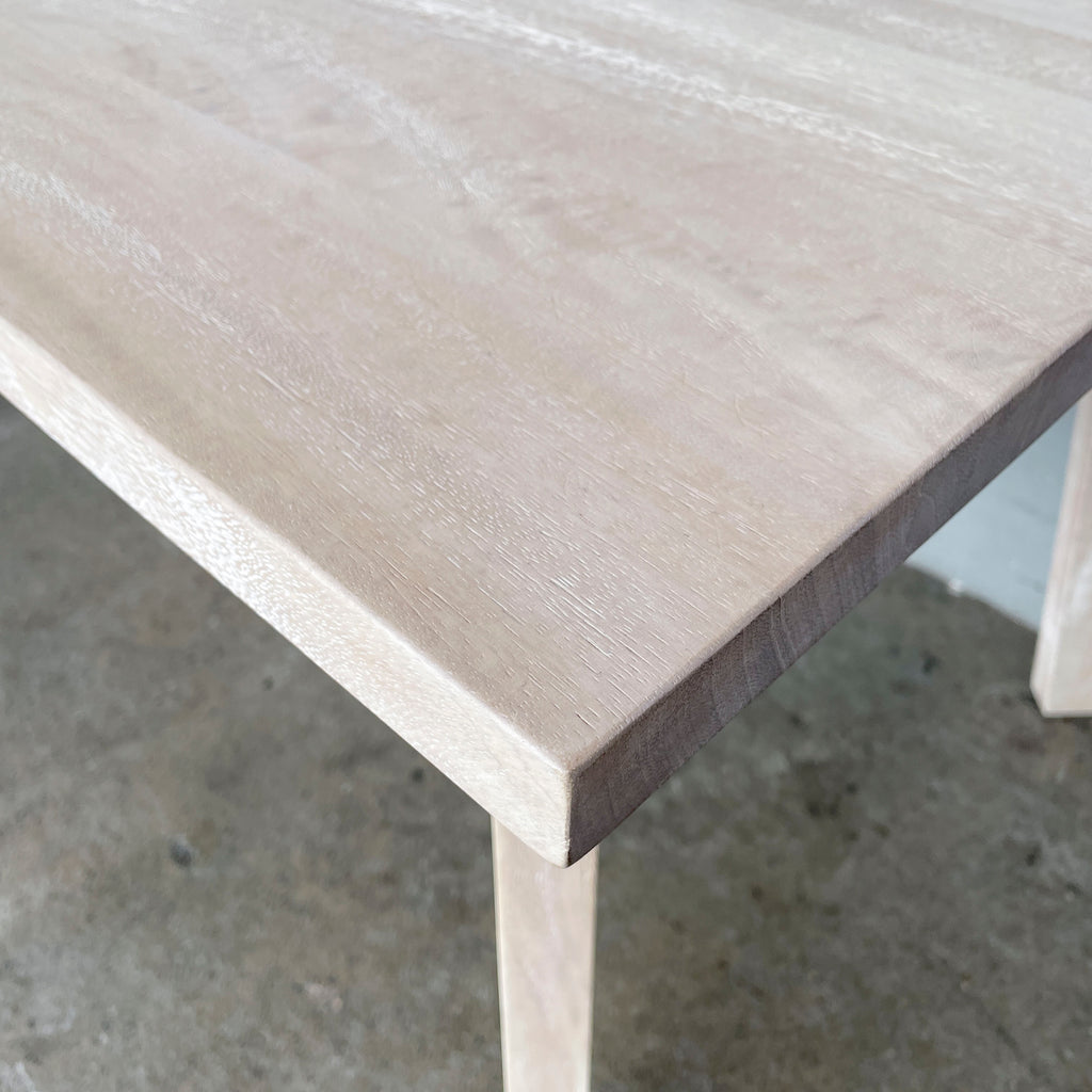 Whitewashed Mangowood Dining Table